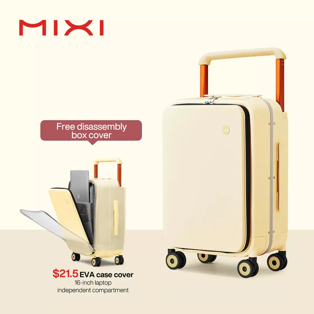 HankeCN Mixi New Design Wide Handle Carry On Luggage