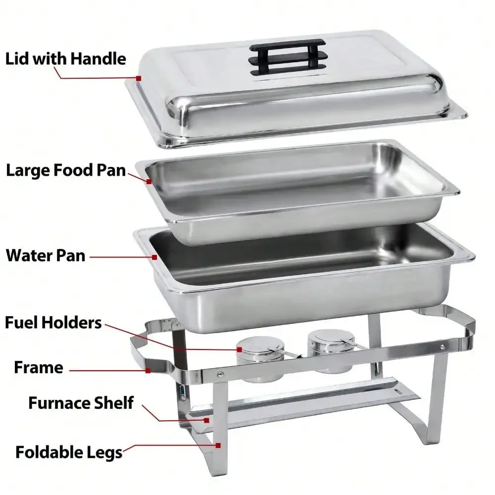 Stainless Steel Chafing Dish Chafer Buffet Catering