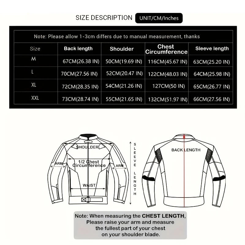 Motorcycle Reflective Night-Time Wear Jacket, Motorcycle Protective Gear Pad Jacket