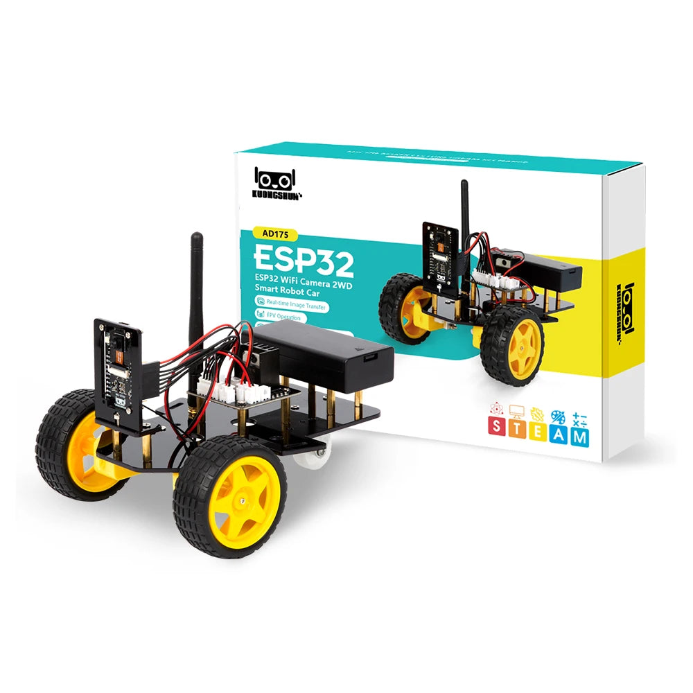 ESP32 Smart Robot Car Kit for Arduino STEM Educational Kits