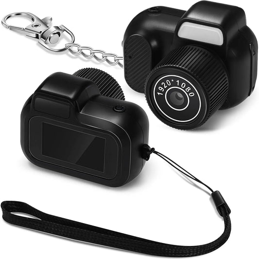 Mini Keychain Camera 1080P HD Retro Digital Video Recorder
