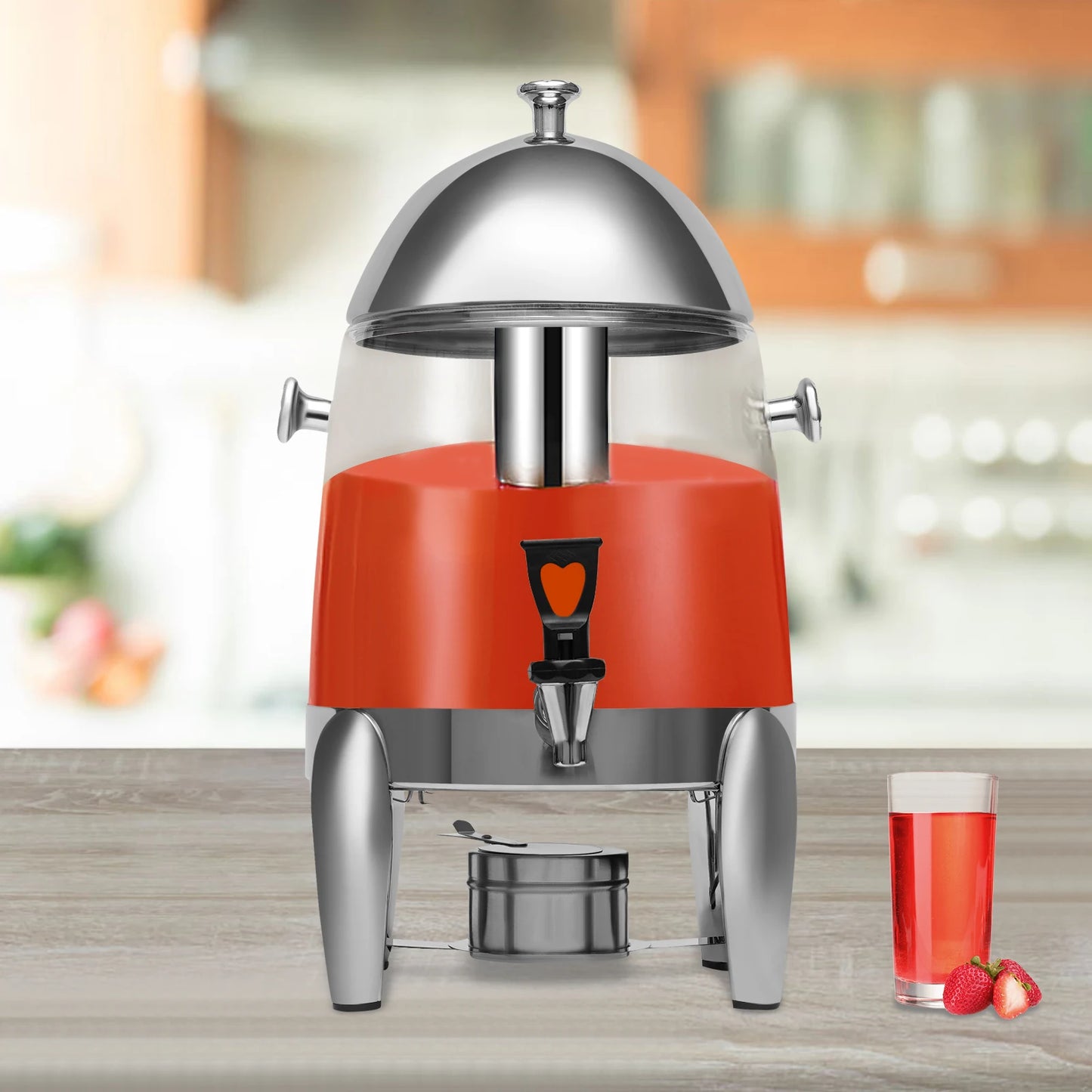 Hot Water Dispenser 400W 110V Adjustable Temp Stainless