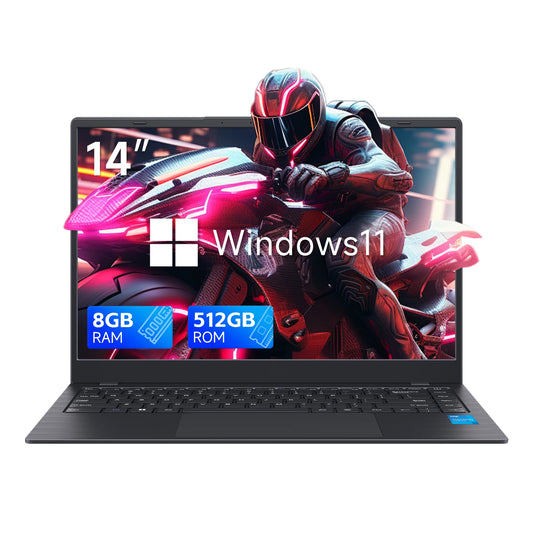 TH Windows 11 Laptop N4000 8GB RAM 512GB ROM Notebook