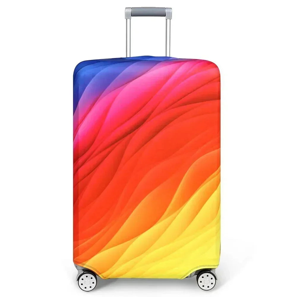 Luggage Cover Stretch Fabric Suitcase Protector Baggage Dust Case Cover Suitable for18-32 Inch Suitcase Case Travel \[p';[[l