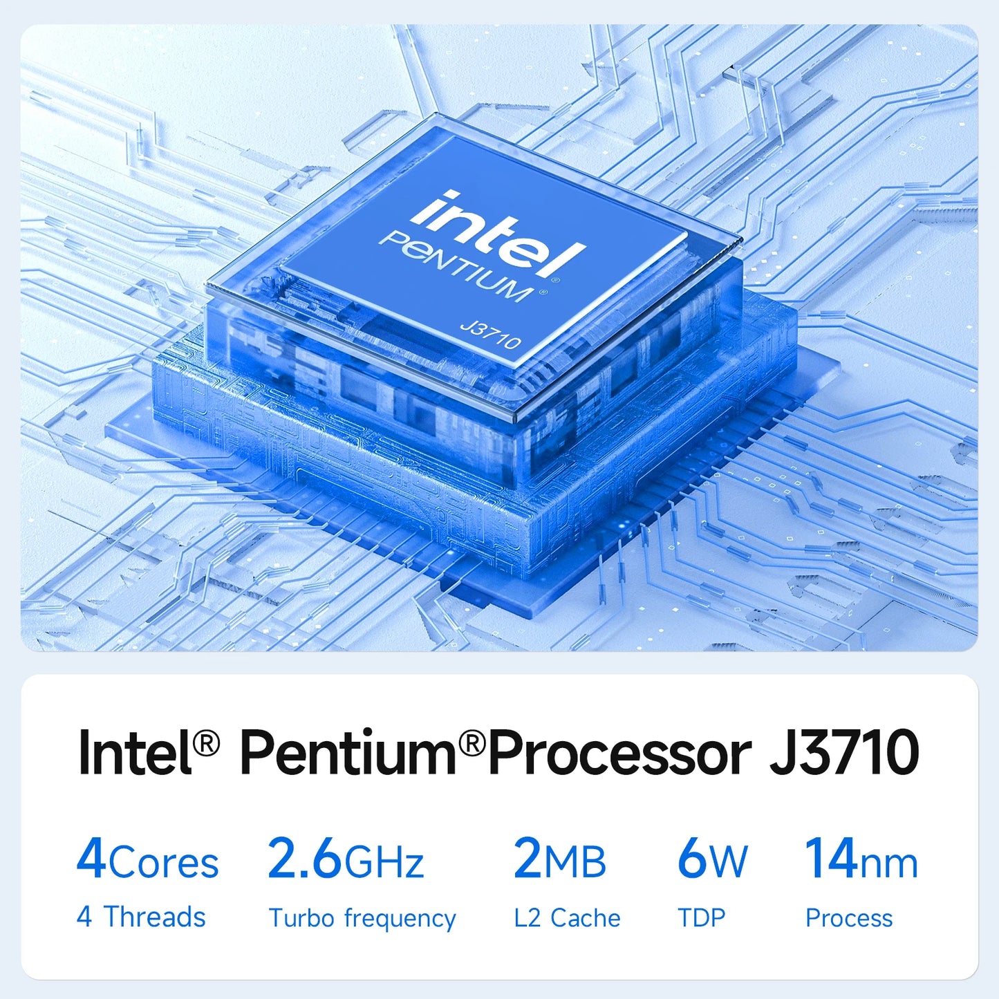 TH Laptop J3710 Intel Pentium 8GB RAM 256GB SSD Windows11