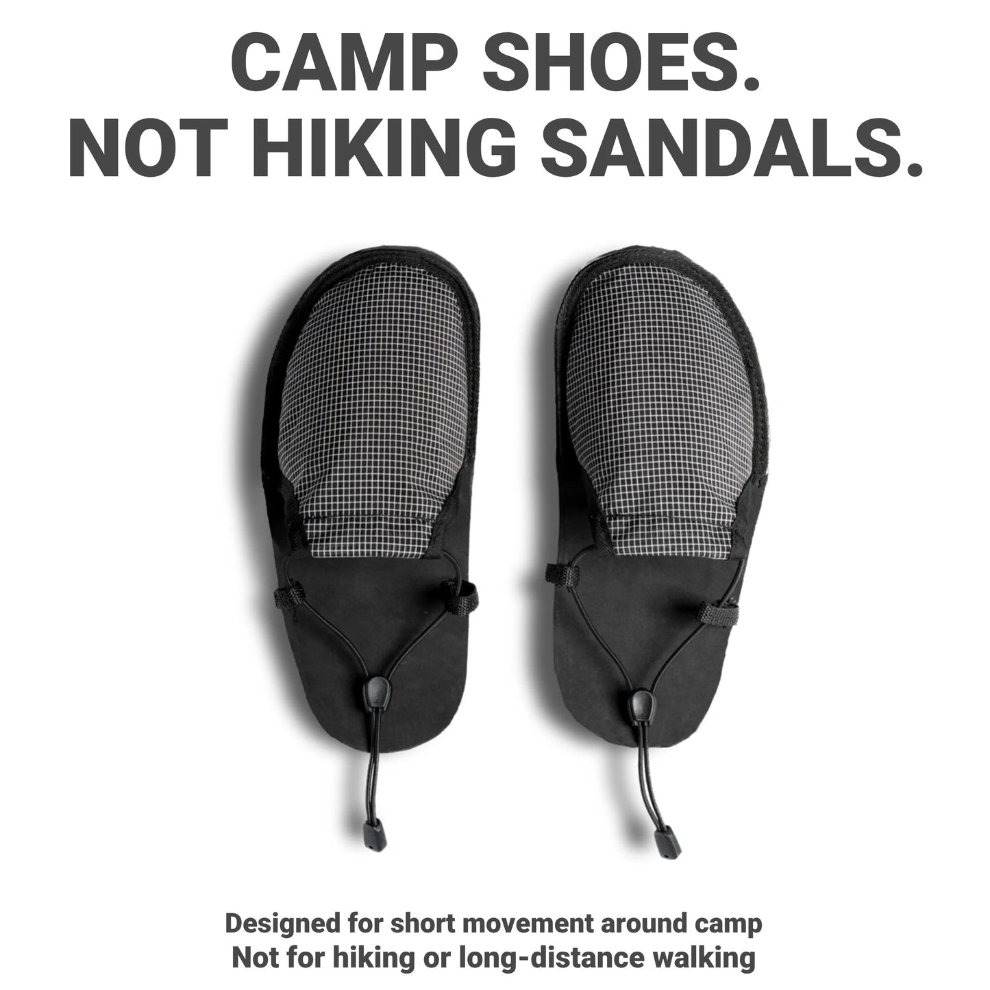HODR GEAR Camp Shoes Ultralight Rollable Footwear Breathable Dyneema Grid