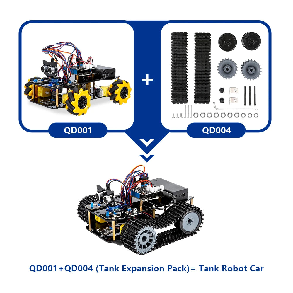 ESP32 Smart Robot Car Kit for Arduino STEM Educational Kits