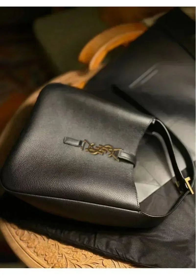 Guangdong Designer Shiny Leather Bucket Bag Women 2 In 1