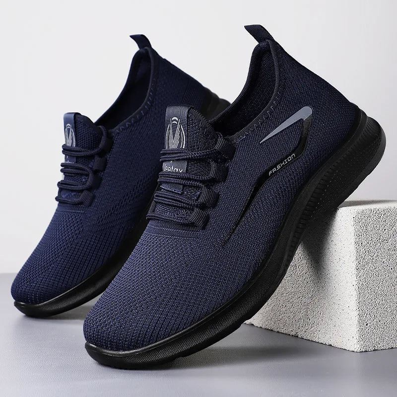 Unisex Breathable Mesh Running Shoes Lightweight Athletic Sneakers