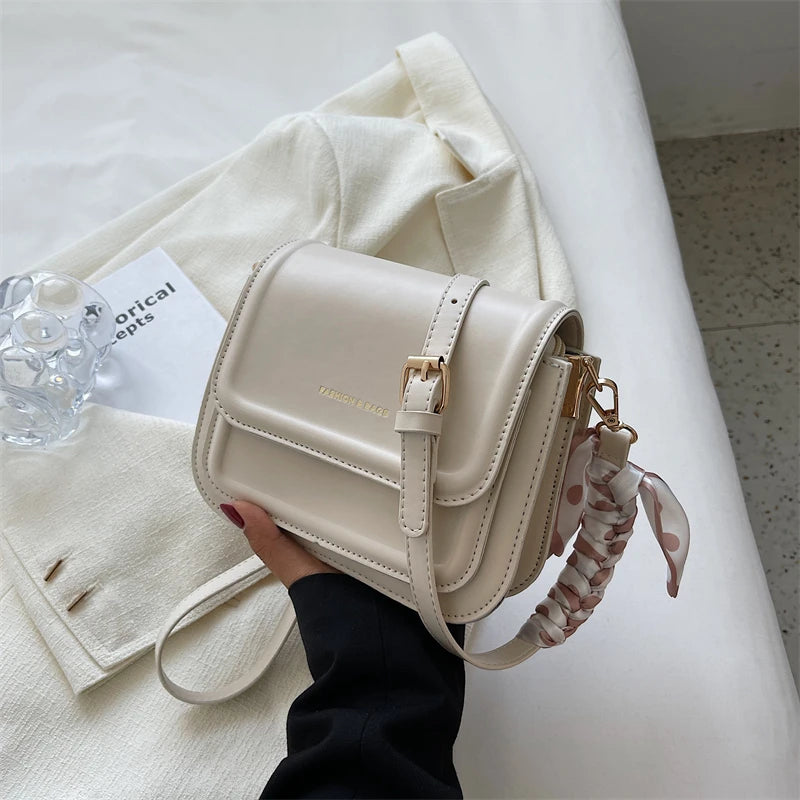 Leather Shoulder Bag Purse for Women Crossbody Small Satchel