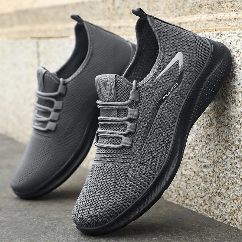 Unisex Breathable Mesh Running Shoes Lightweight Athletic Sneakers