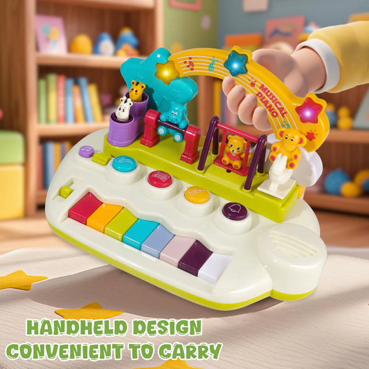 Nicknack Toddler Musical Instrument Toy Set Featuring Piano Saxophone