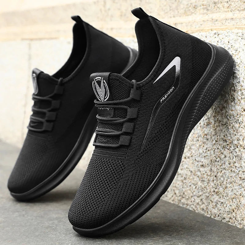 Unisex Breathable Mesh Running Shoes Lightweight Athletic Sneakers