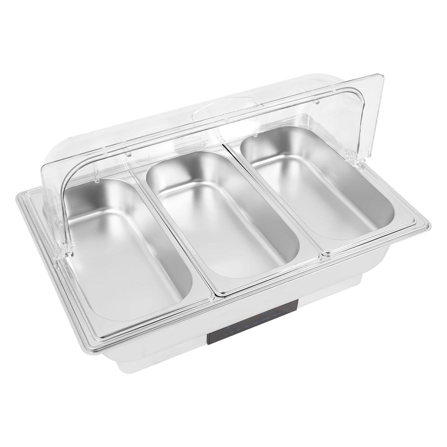 Stainless Steel Electric Chafing Dish Buffet Chafer With Touch Control