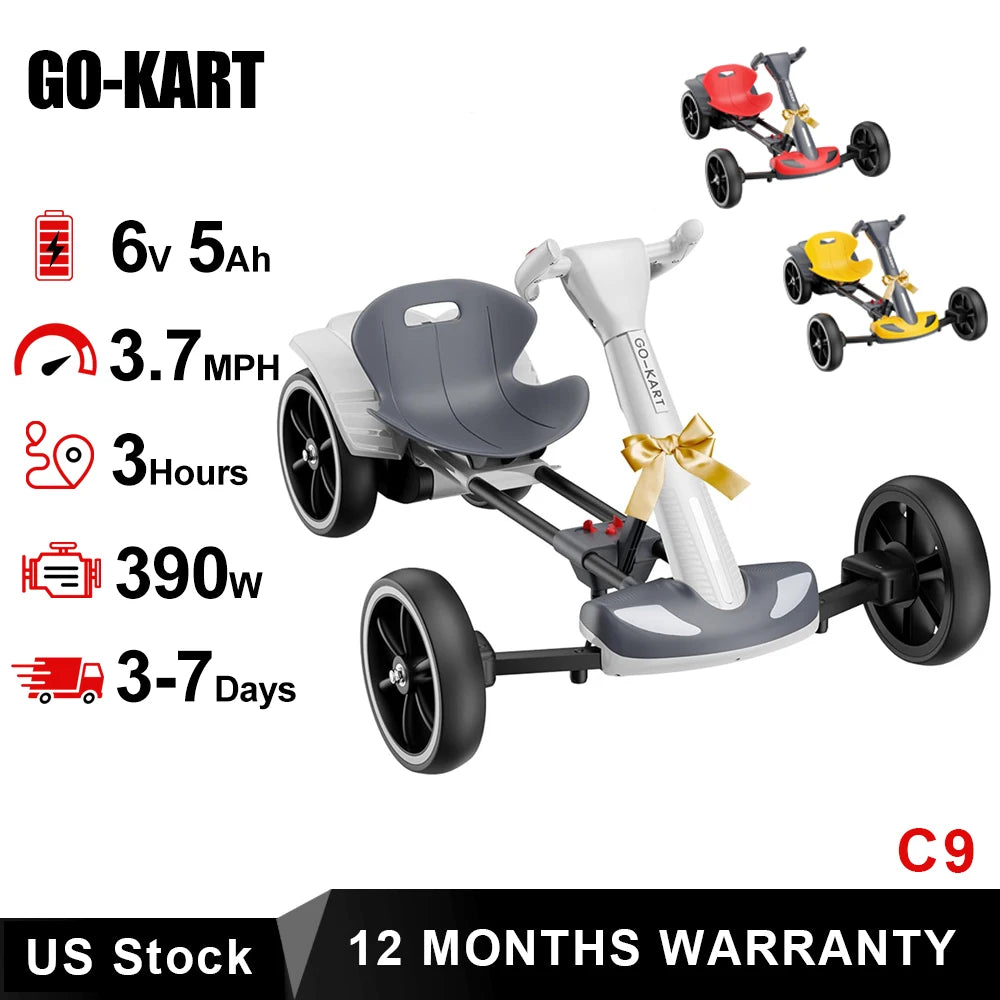 Aovopro Remote Control Electric Go Kart Four Wheel Foldable