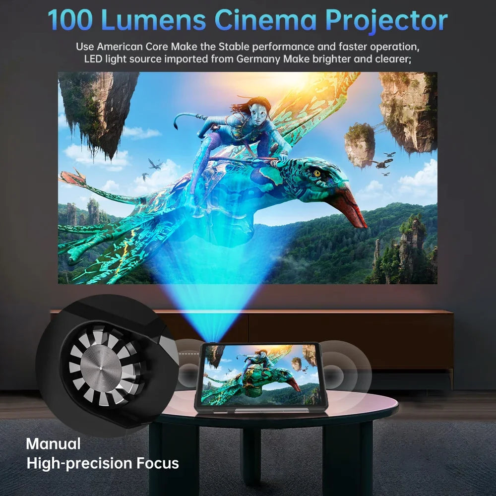 8849 Rugged Projector Tablet Smartphone Unihertz Dual Cameras