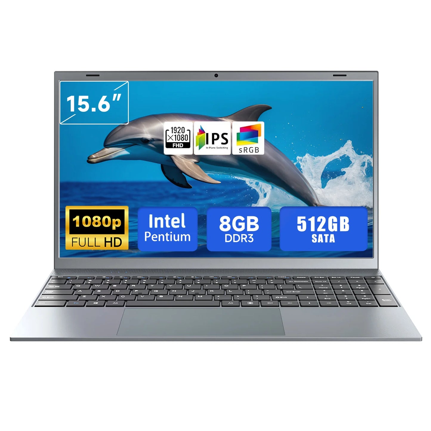 TH Laptop J3710 Intel Pentium 8GB RAM 256GB SSD Windows11
