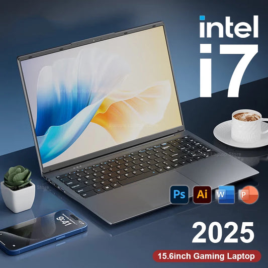 Erilles Windows 11 Pro Laptop I7 6500U 16GB 512GB SSD