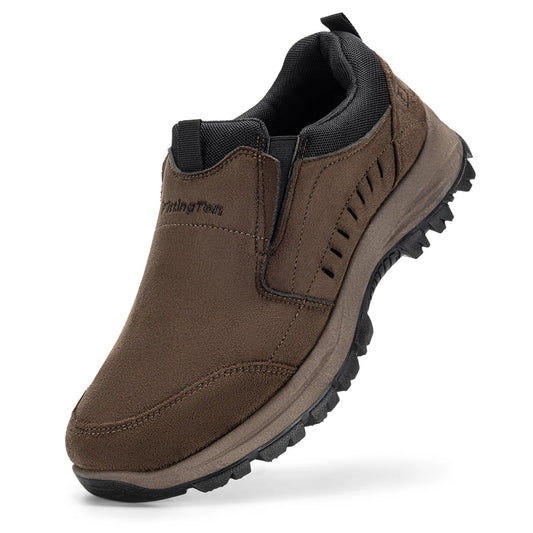 Mens Slip On Loafers For Business Casual With Arch Support All Day Comfort