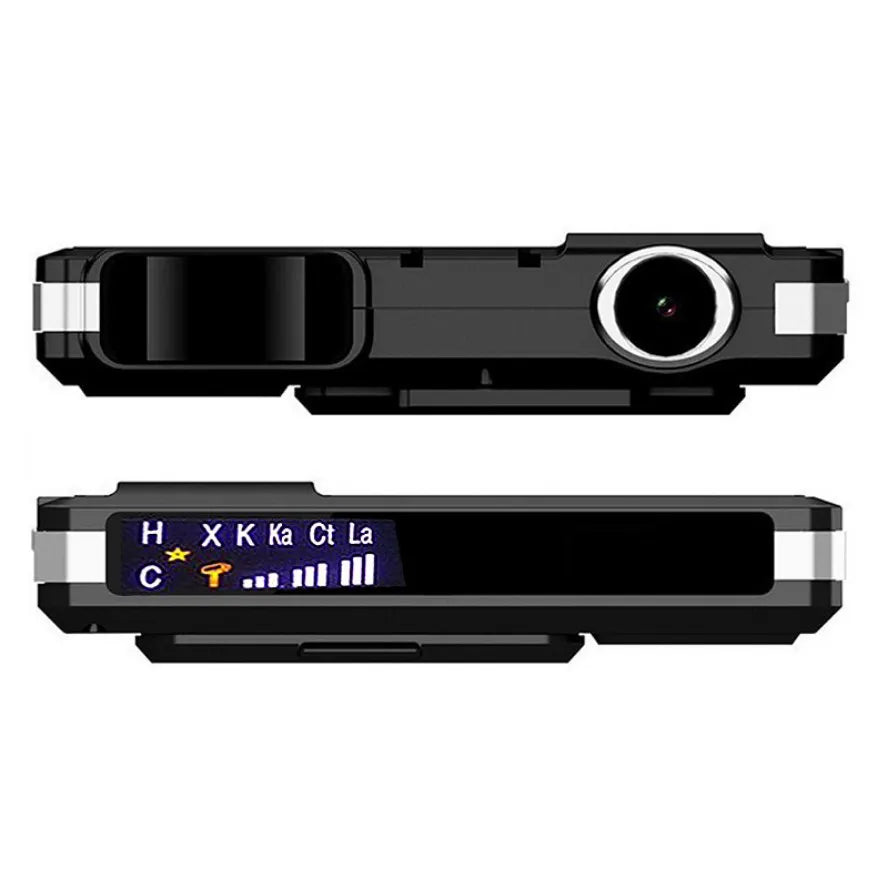 XMSJ 2in1 Dash Cam Radar Detector Portable Car Camera
