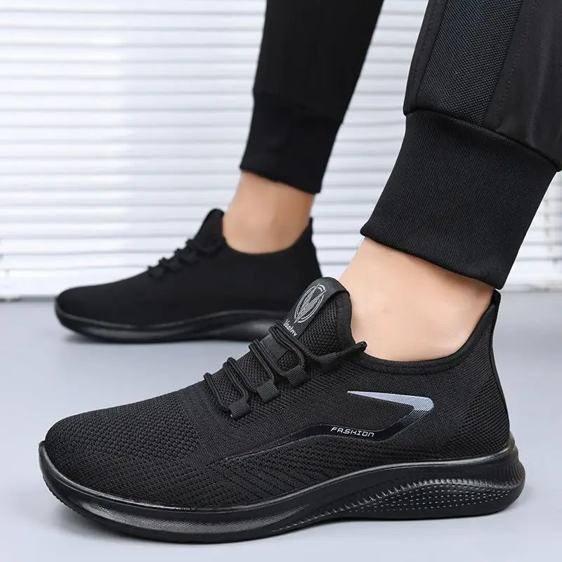 Unisex Breathable Mesh Running Shoes Lightweight Athletic Sneakers