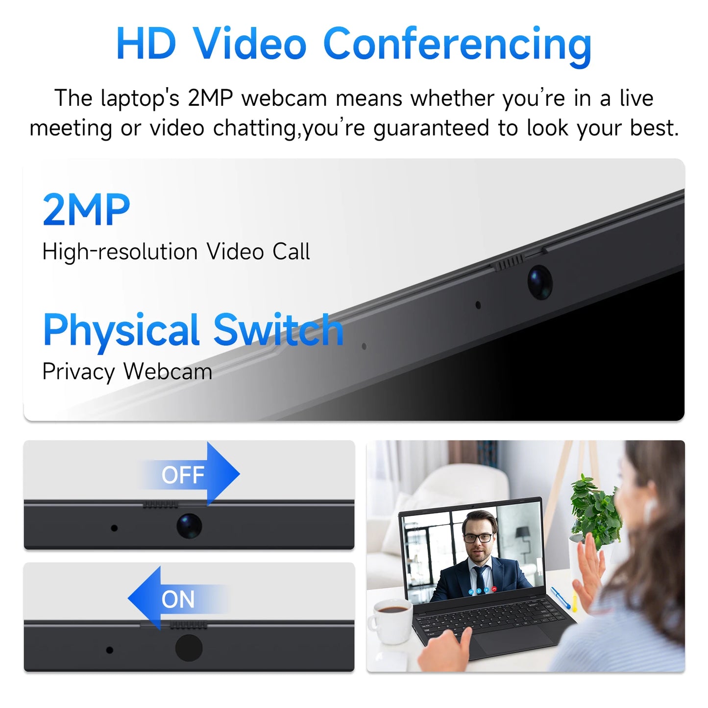 TH Windows 11 Laptop N4000 8GB RAM 512GB ROM Notebook