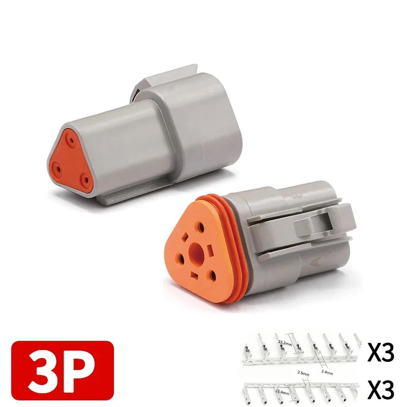 Deutsch DT Automotive Waterproof Connectors Male Female Plug