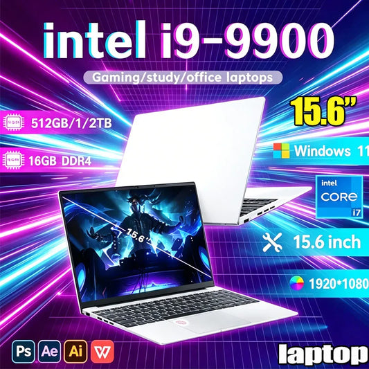 Ultrathin Slim Laptop Windows Pro 32GB RAM 1TB SSD