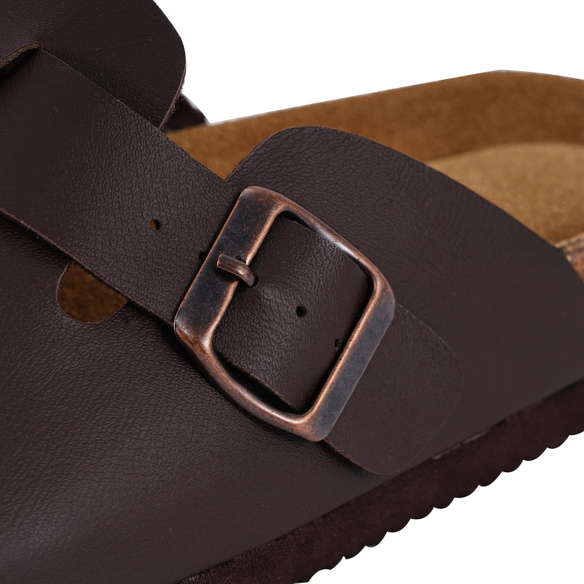 Sufu Womens Sandals EVA Leather Clogs Retro Garden Slides