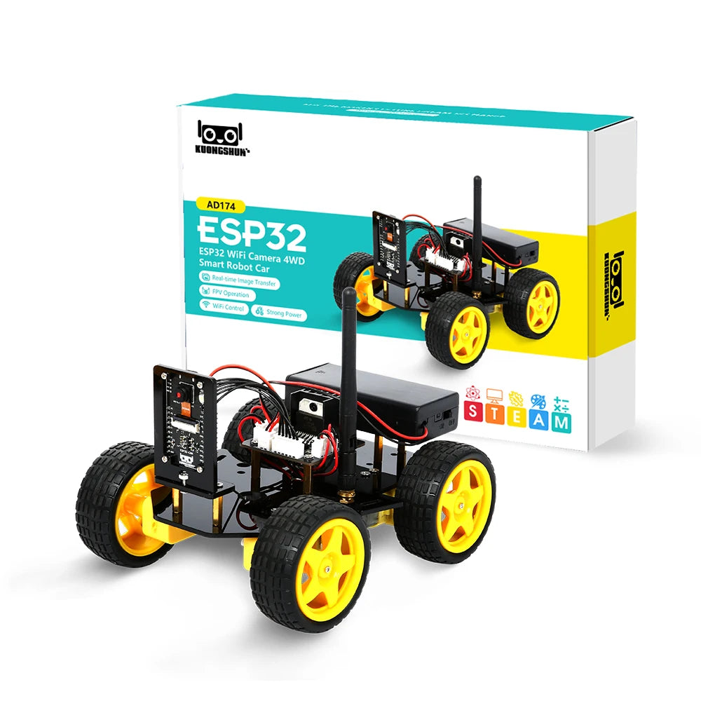 ESP32 Smart Robot Car Kit for Arduino STEM Educational Kits
