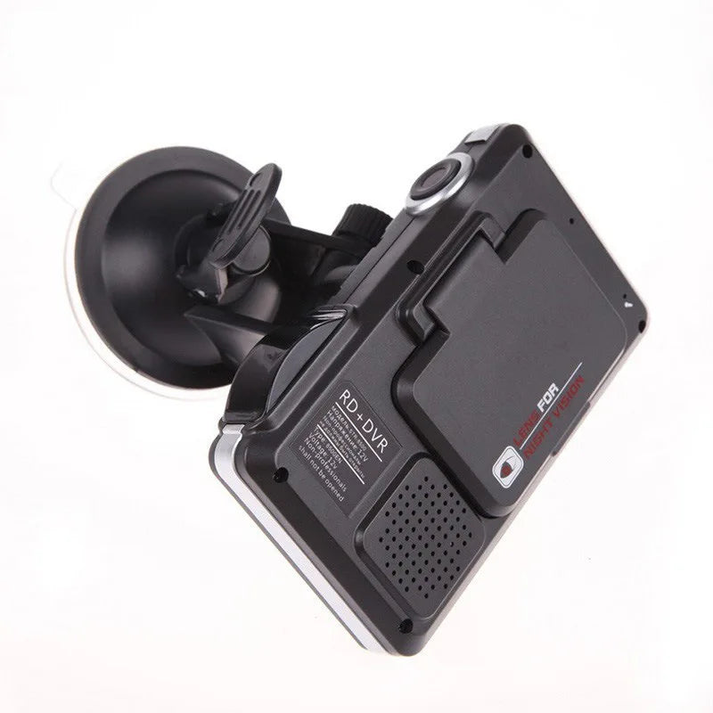 XMSJ 2in1 Dash Cam Radar Detector Portable Car Camera
