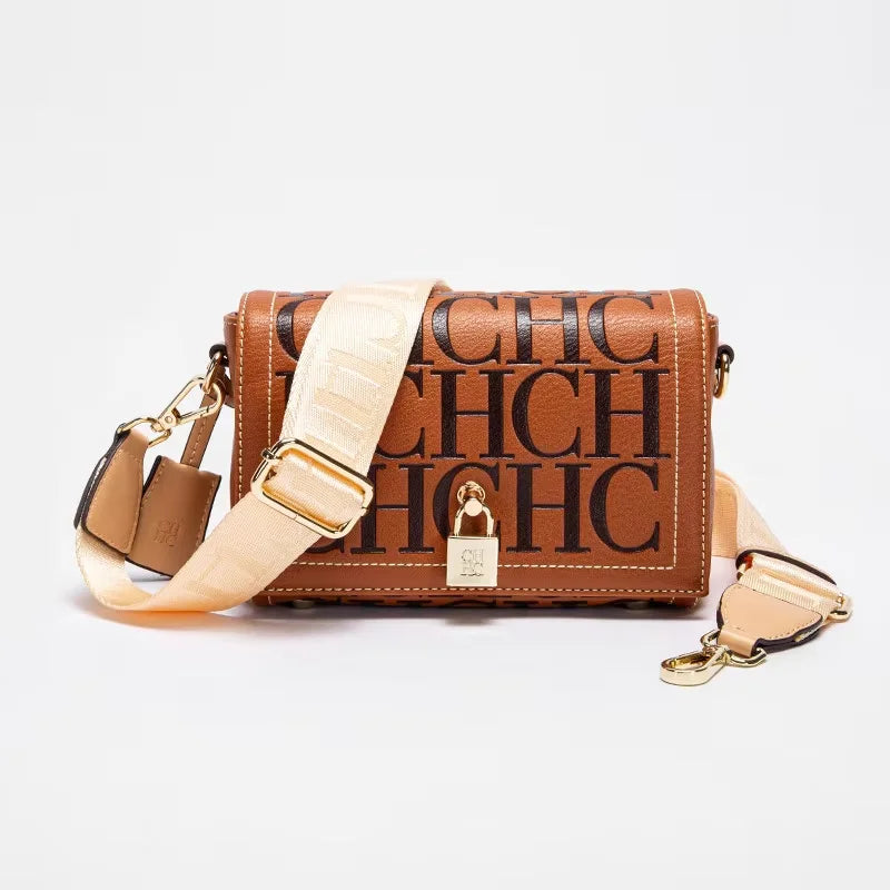 CHCHCN Luxury Women Shoulder Bag Solid Print Design