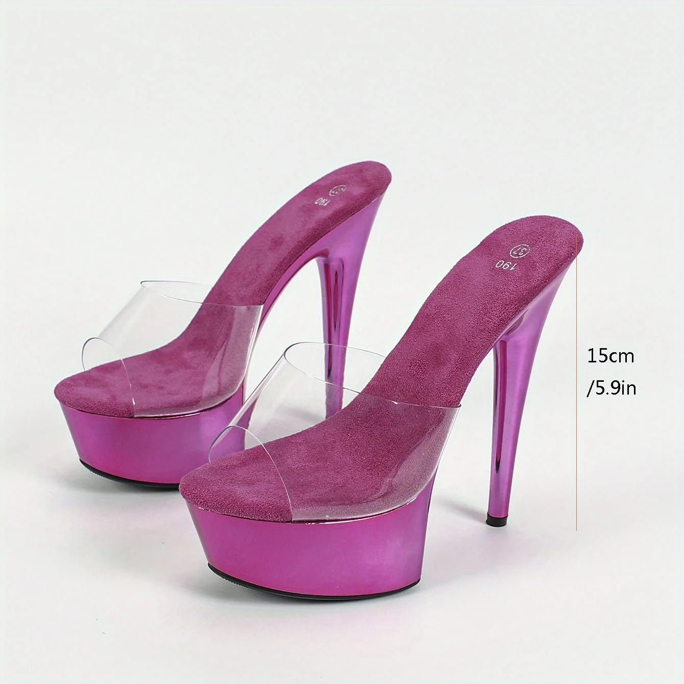 Mclubgirl Waterproof Platform High Heel Sandals For Women