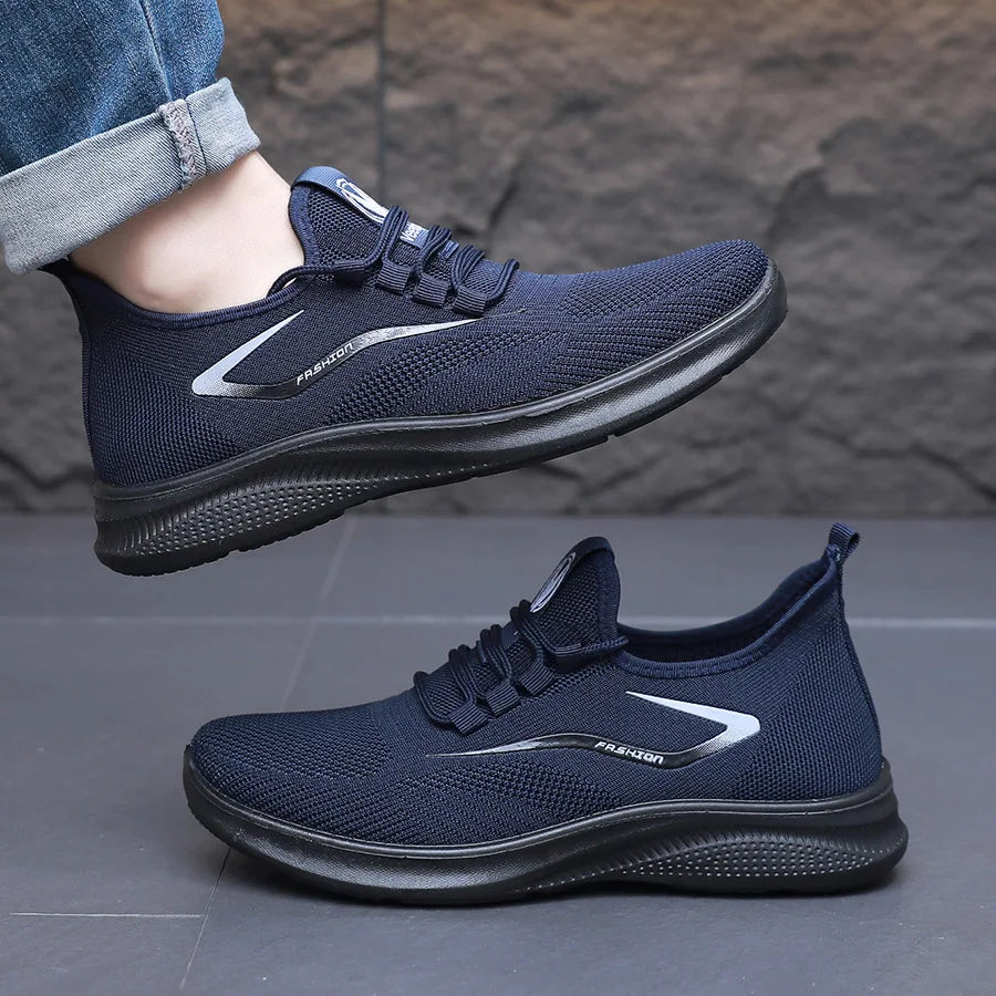 Unisex Breathable Mesh Running Shoes Lightweight Athletic Sneakers