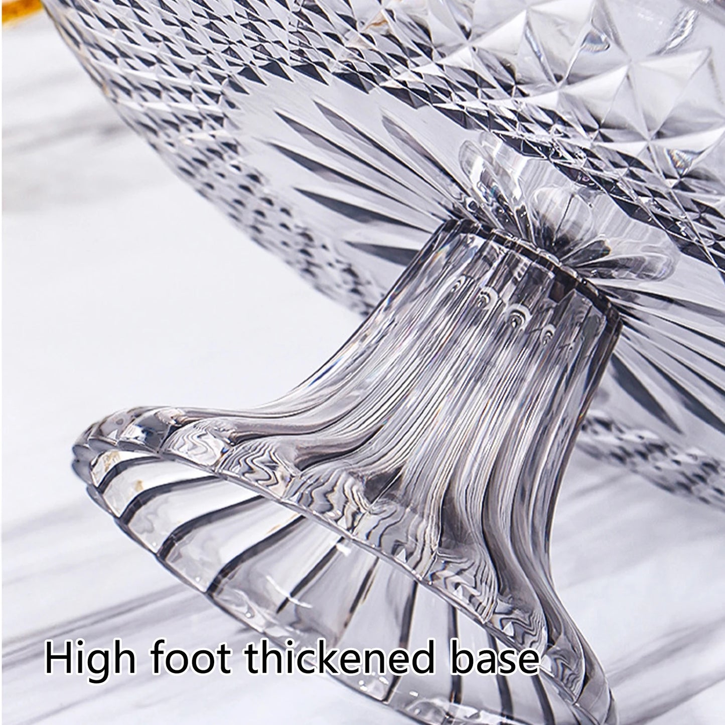 Hign-concerned Acrylic Fruit Dessert Cupcake Tray Stand