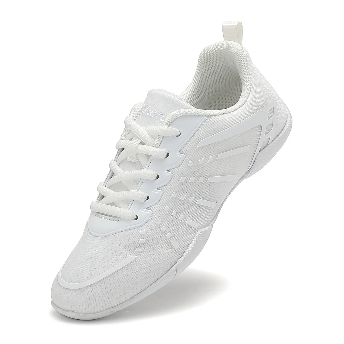 Marwoo Women Cheerleading Shoes Breathable Mesh Non Slip Flat Gymnastics Sneakers
