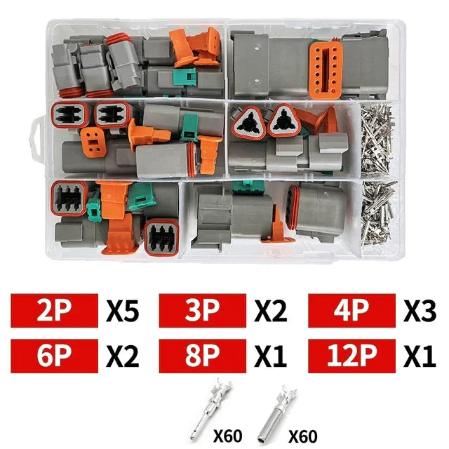 Deutsch DT Automotive Waterproof Connectors Male Female Plug