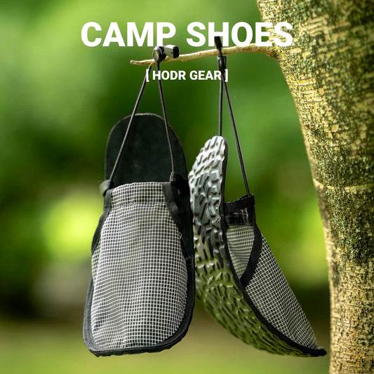 HODR GEAR Camp Shoes Ultralight Rollable Footwear Breathable Dyneema Grid