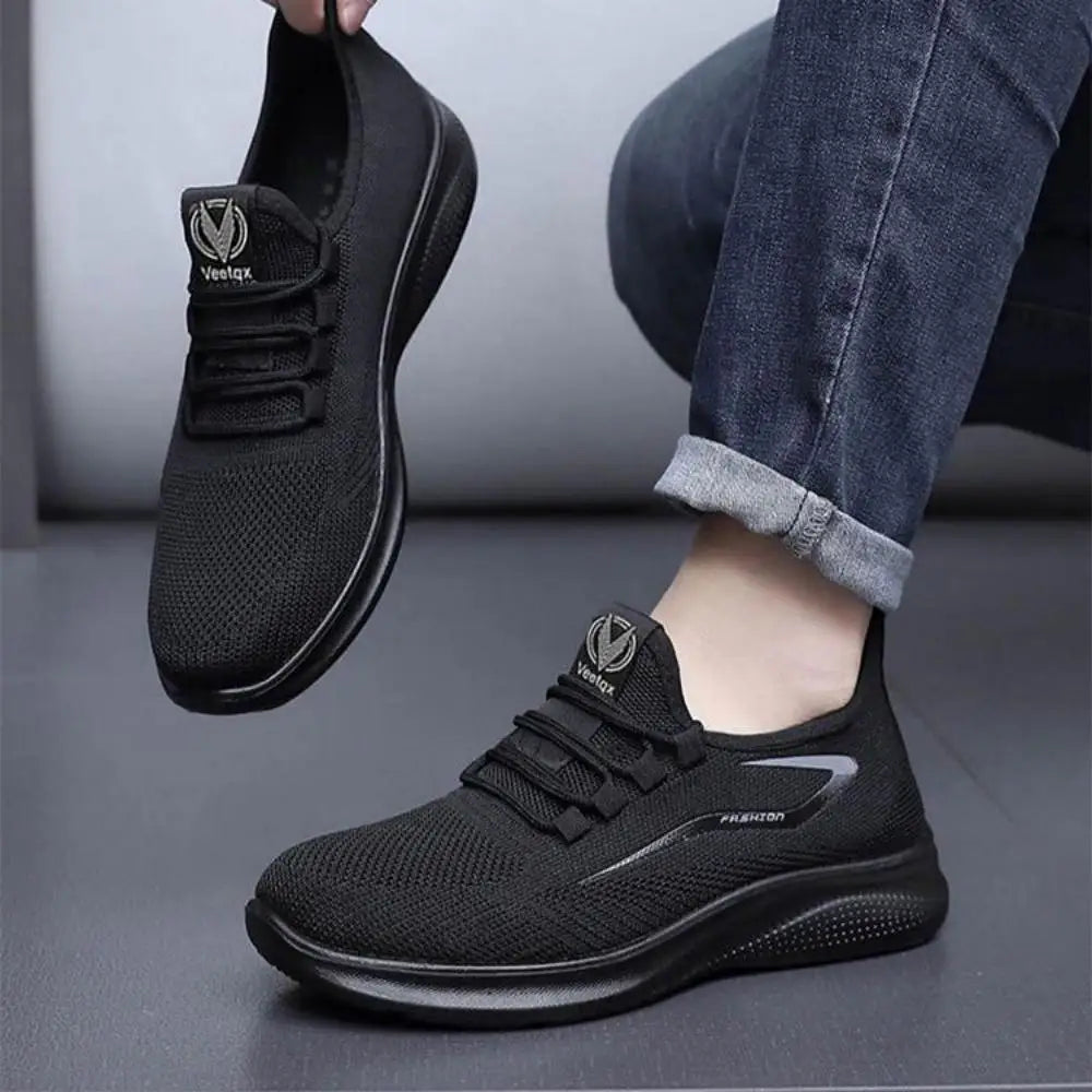 Unisex Breathable Mesh Running Shoes Lightweight Athletic Sneakers
