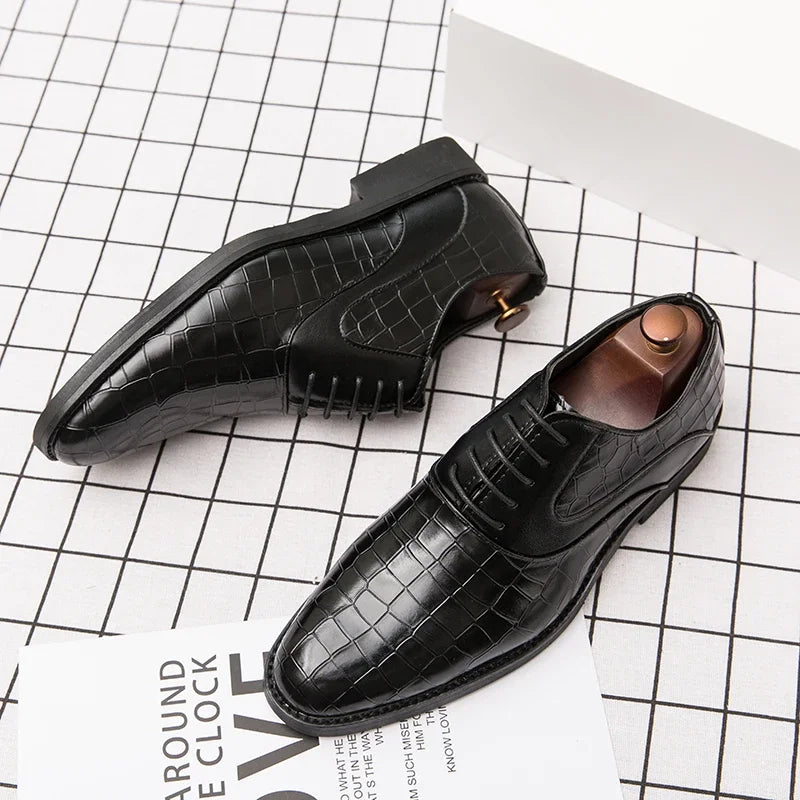 Mogaciillo Italian Leather Mens Slip On Driving Shoes