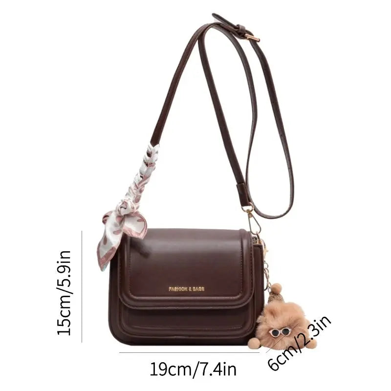 Leather Shoulder Bag Purse for Women Crossbody Small Satchel