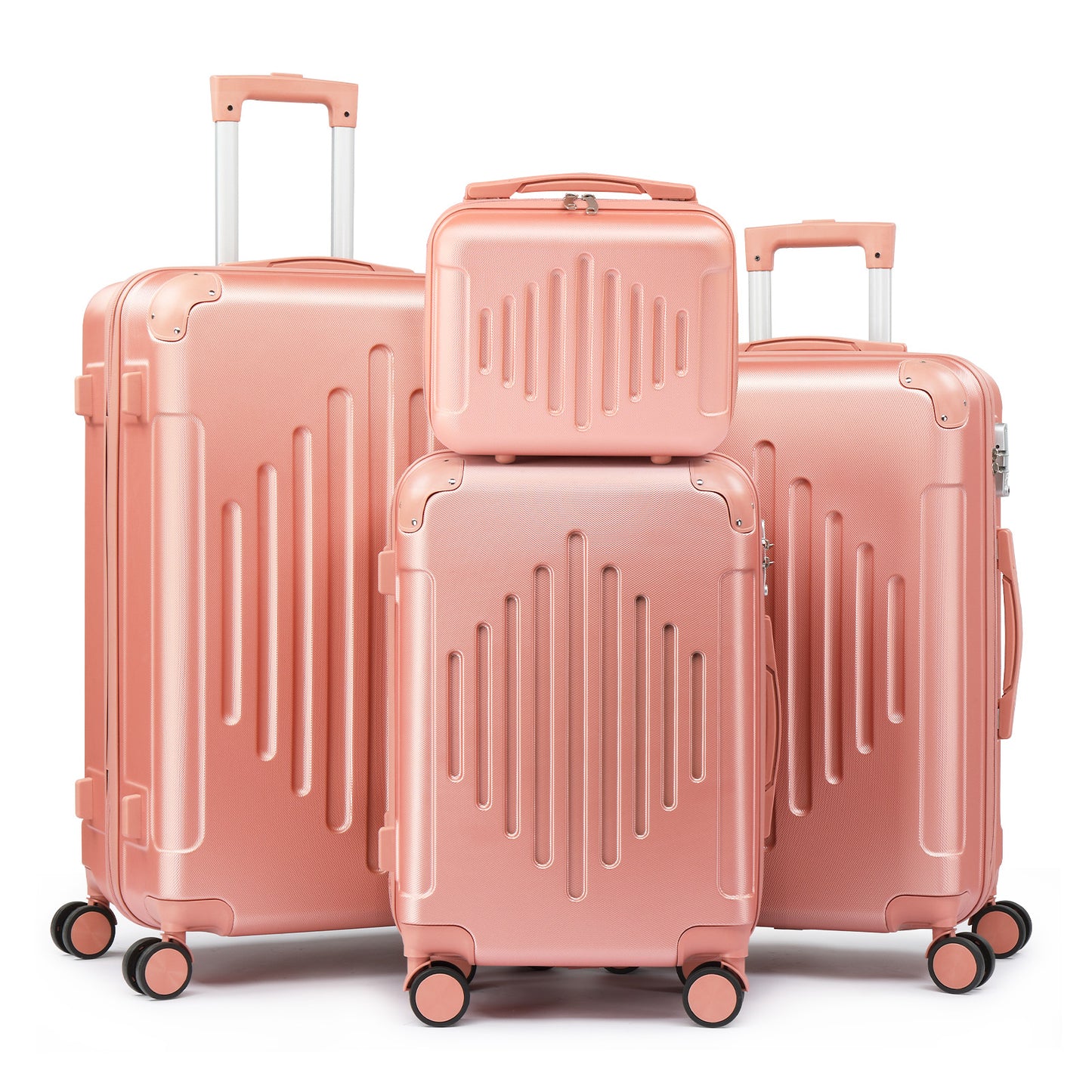 MOTORHOT Hardshell Luggage Set Lightweight Spinner Wheels