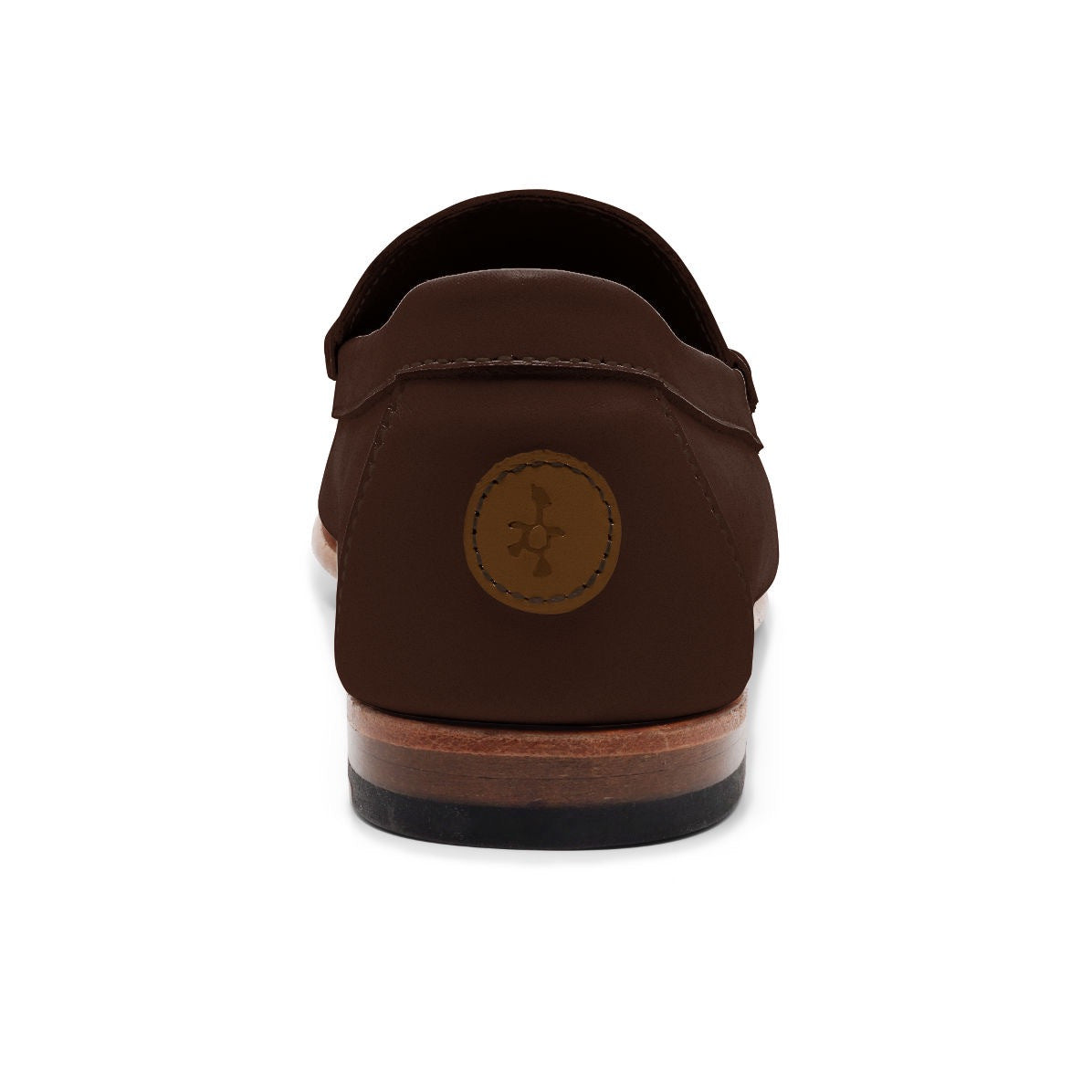 Lombard Men's Premium Leather Penny Loafer Leather Sole