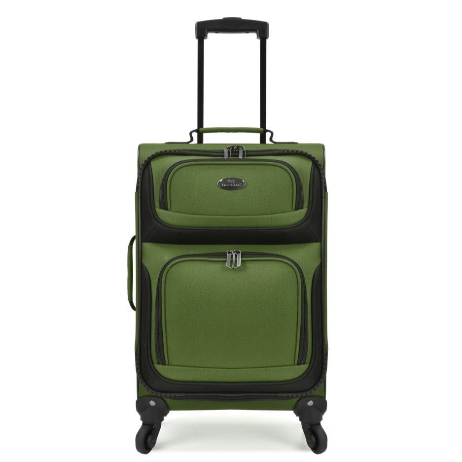 US Traveler Rio II TwoPiece CarryOn LuggageCase Set