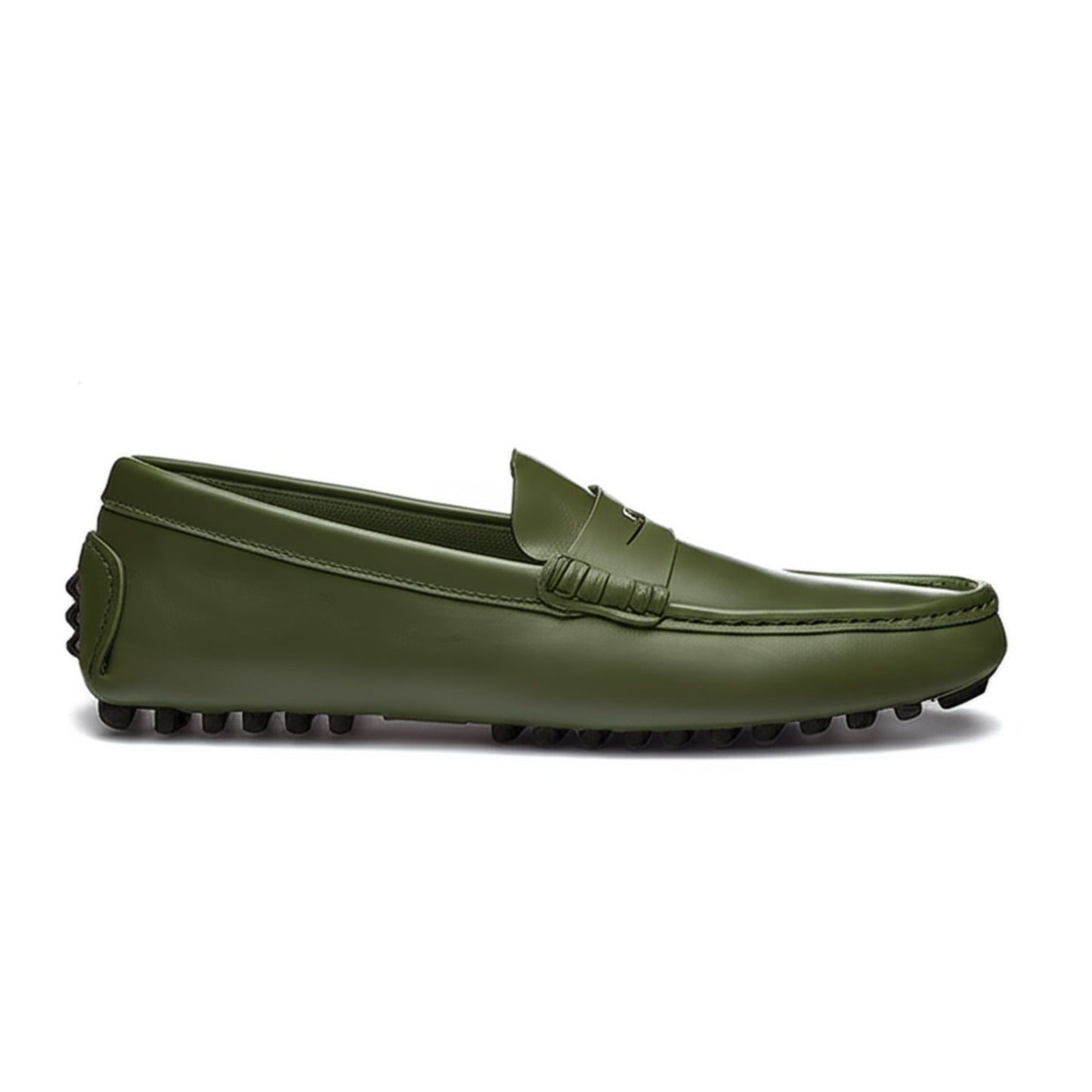 FROATS Oiled Leather Driving Moc Penny Loafer For Men