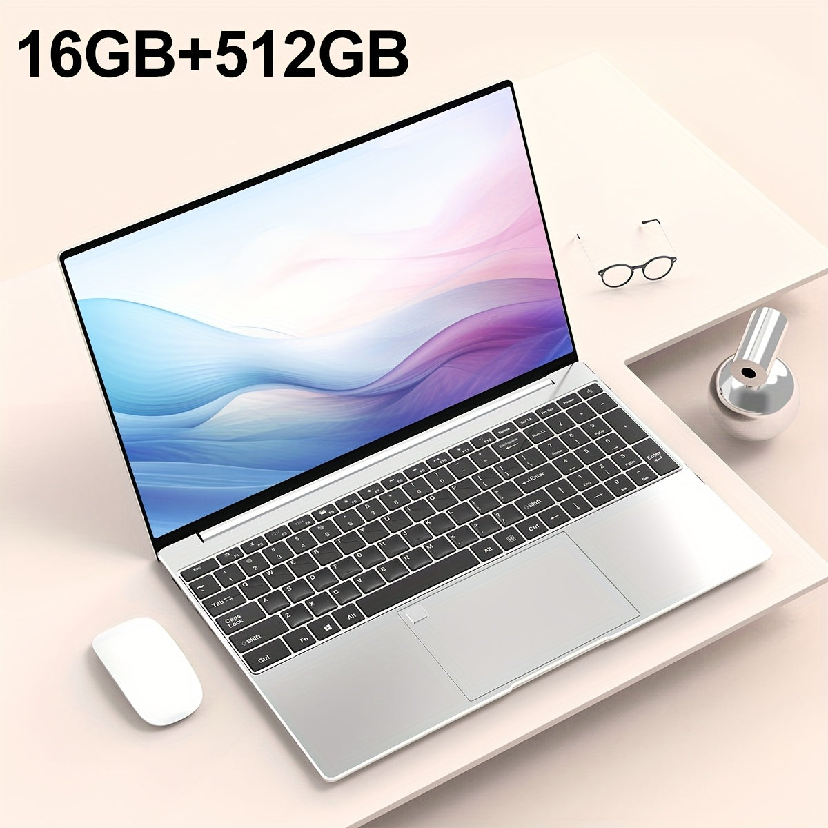 Celeron N5095 Laptop 32GB RAM 2TB SSD Privacy Camera