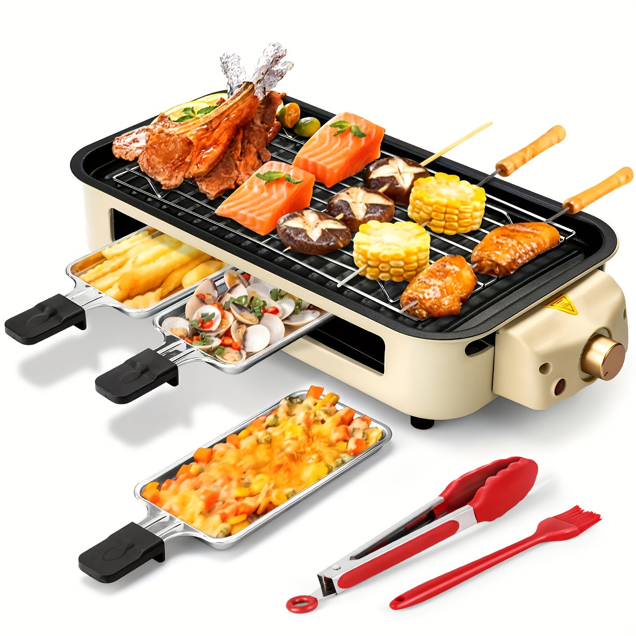 探露 Electric 2 In 1 Indoor Outdoor Grill With Control