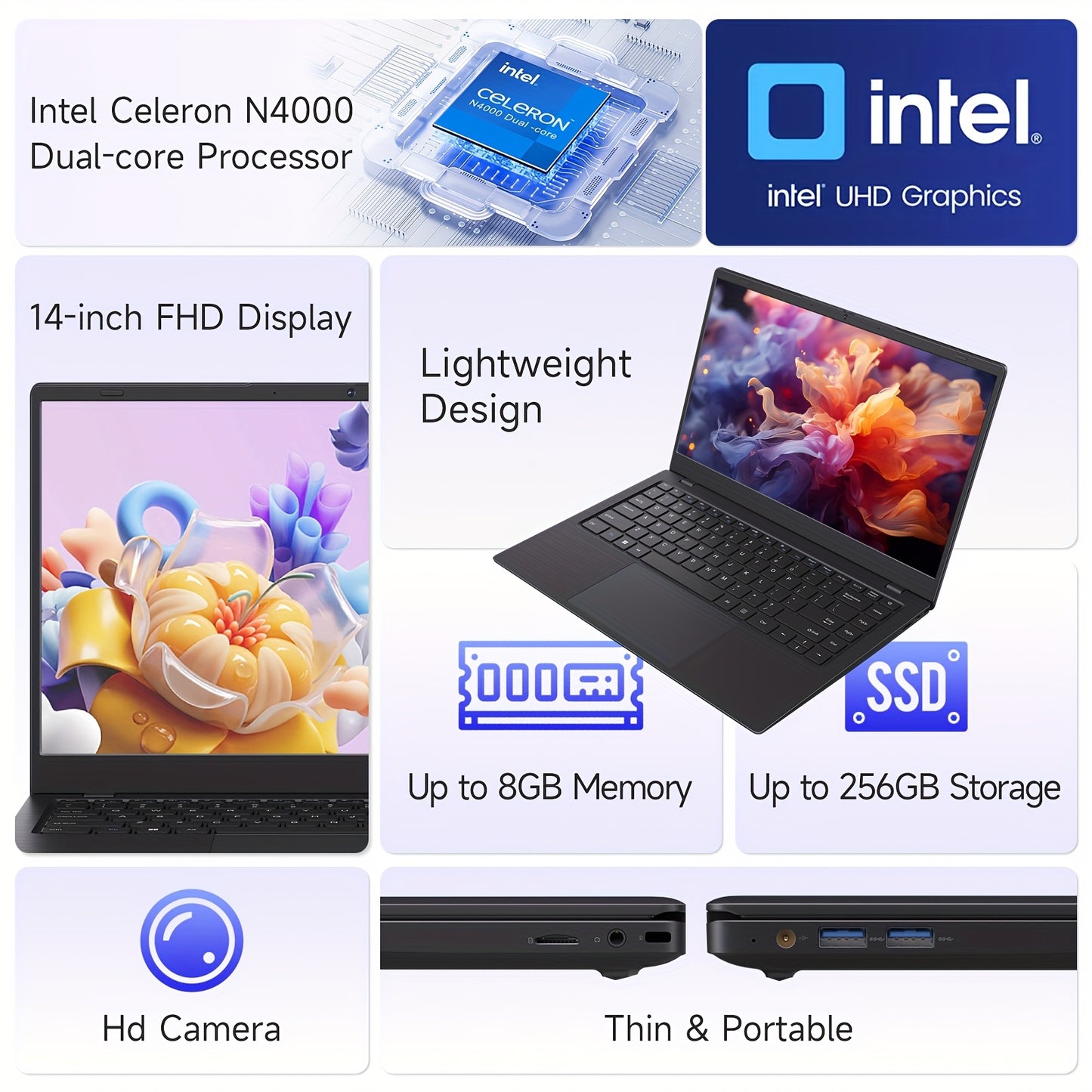 Founder Gaming Laptop 2-In-1 With 12GB RAM And 256GB ROM