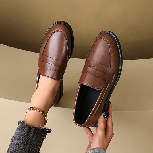 All Nations Emporium Elegant Penny Loafers For Women