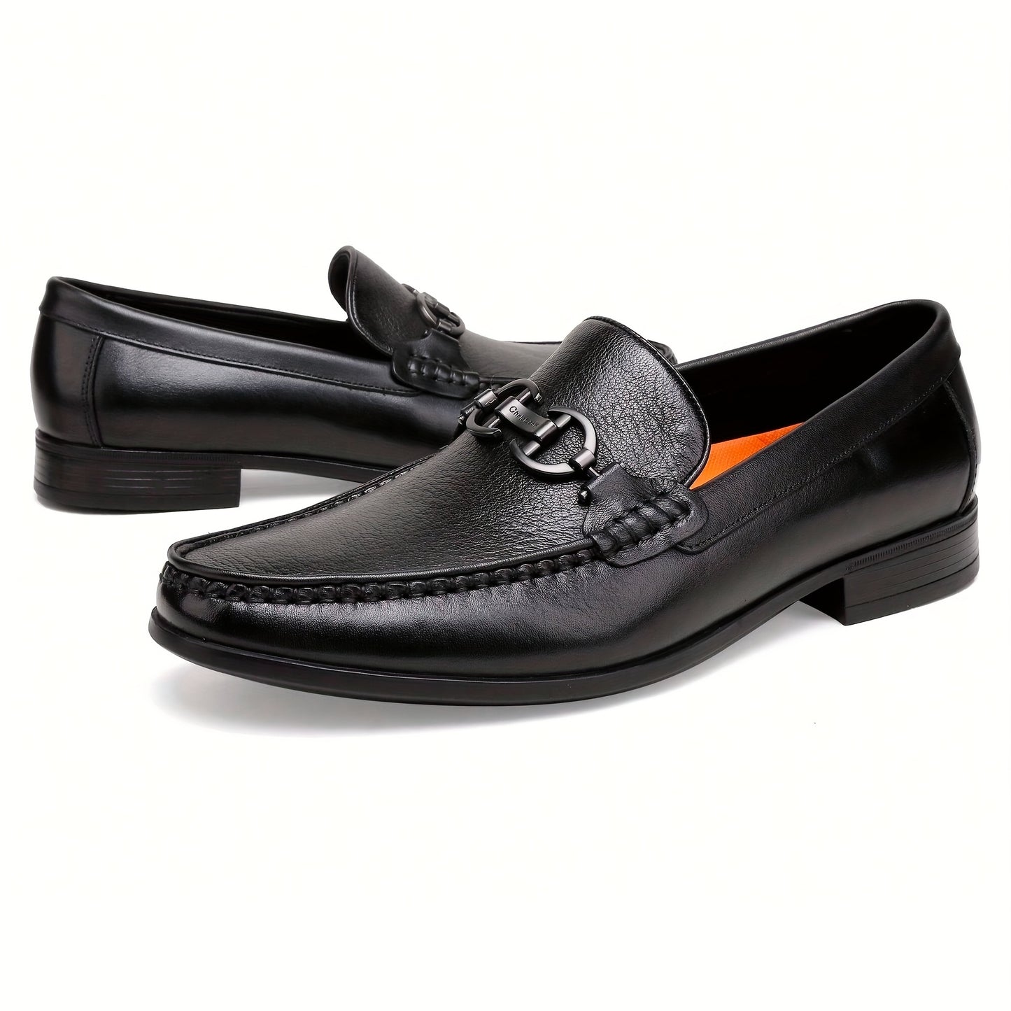 Leather Penny Loafer For Men Slip On Formal Business Shoes